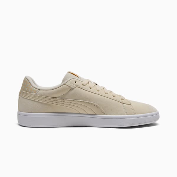 PUMA Smash 3.0 Geometric Men's Sneakers, Alpine Snow-Alpine Snow, extralarge