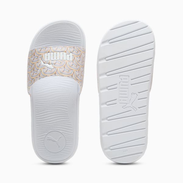 Cool Cat 2.0 Pride Women's Slides, PUMA White-PUMA White, extralarge