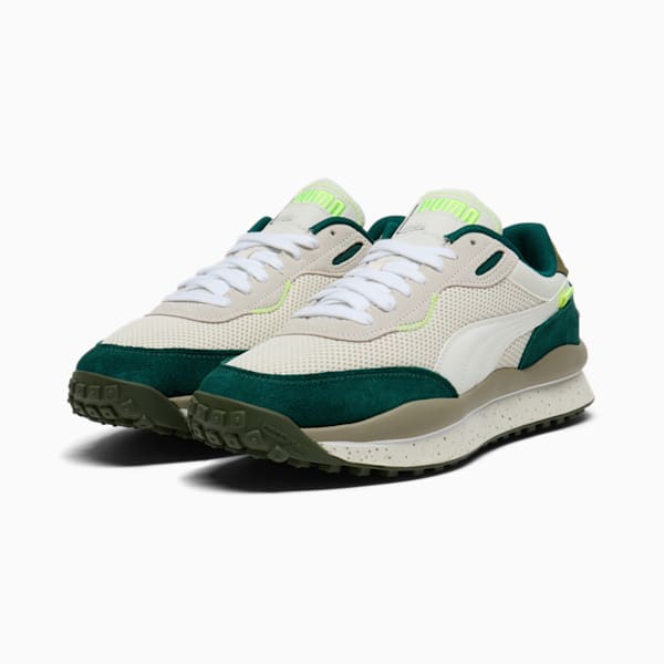 Style Rider Mix Men's Sneakers, Warm White-Alpine Snow-Velvet Moss, extralarge