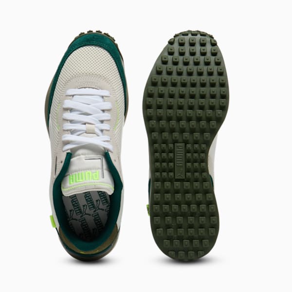 Style Rider Mix Men's Sneakers, Warm White-Alpine Snow-Velvet Moss, extralarge
