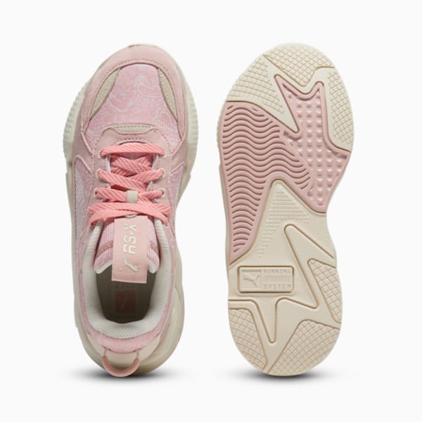 Tenis para mujer RS-X Ornate, Rose Quartz-Frosted Ivory-Pink Fruit, extralarge