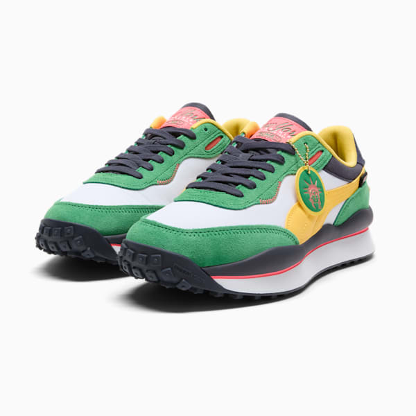 Tenis para hombre RS-X³ NYC FLAGSHIP, Archive Green-Sunny Yellow-New Navy, extralarge