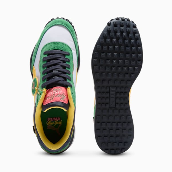 Tenis para hombre RS-X³ NYC FLAGSHIP, Archive Green-Sunny Yellow-New Navy, extralarge