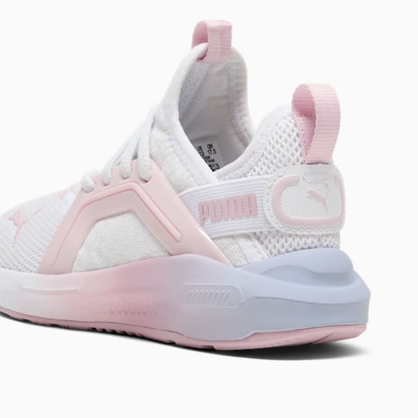 Tenis para niños Soft Enzo 5 Rose, PUMA White-Rose Wine, extralarge