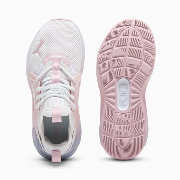 Tenis para niños Soft Enzo 5 Rose, PUMA White-Rose Wine, extralarge