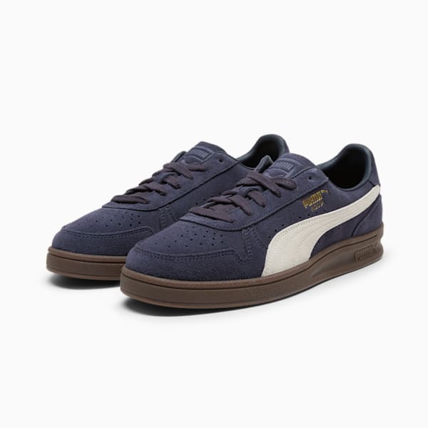 Tenis Indoor Suede, New Navy-Warm White-PUMA Gold, extralarge