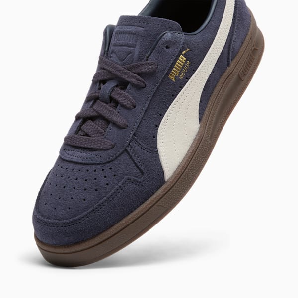 Tenis Indoor Suede, New Navy-Warm White-PUMA Gold, extralarge