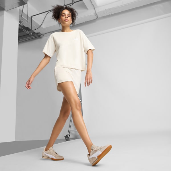 Sneakers Bella Donna en nylon Femme, Desert Dust-PUMA White-PUMA Gold, extralarge