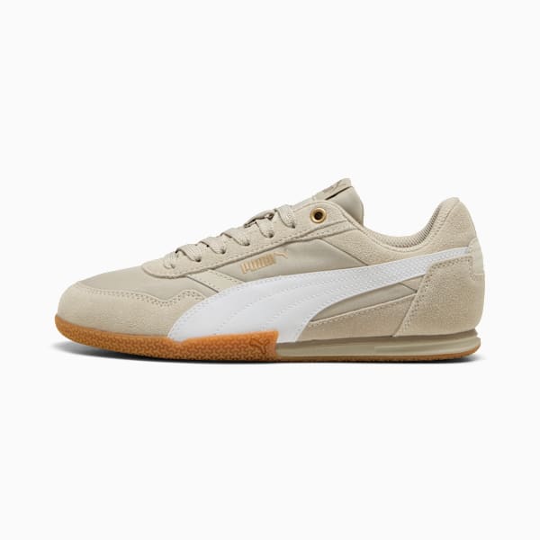 Sneakers Bella Donna en nylon Femme, Desert Dust-PUMA White-PUMA Gold, extralarge