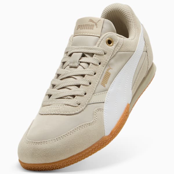 Tenis para mujer Nailon Bella Donna, Desert Dust-PUMA White-PUMA Gold, extralarge