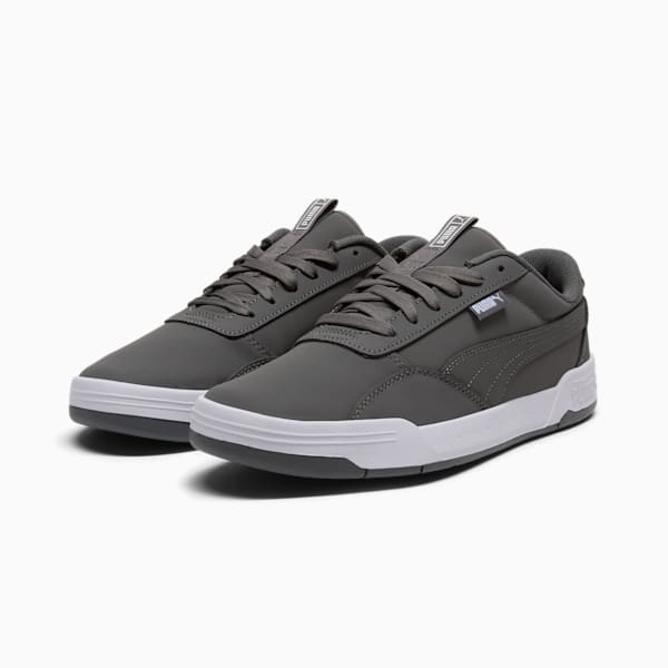 Skate C Buck Men's Sneakers, Cool Dark Gray-Cool Dark Gray-PUMA White, extralarge