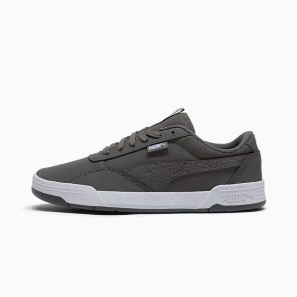 Skate C Buck Men's Sneakers, Cool Dark Gray-Cool Dark Gray-PUMA White, extralarge