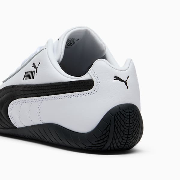 Speedcat Leather Women's Sneakers, PUMA White-PUMA Black, extralarge