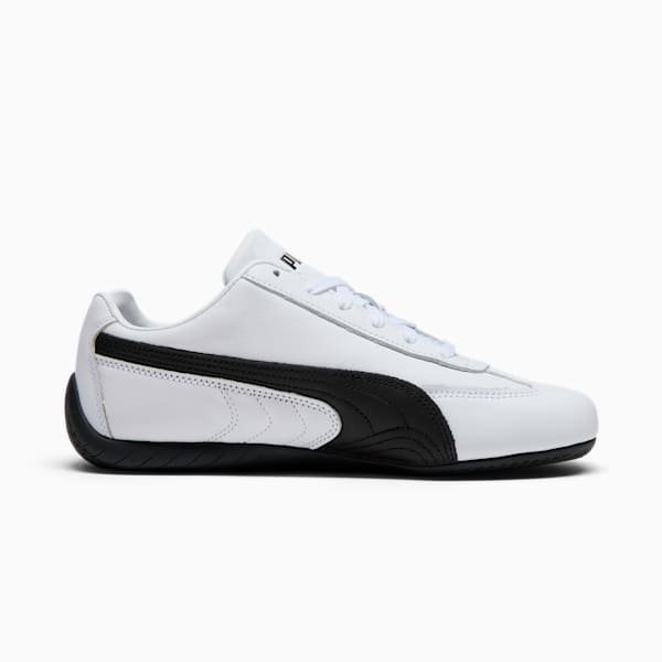 Speedcat Leather Women's Sneakers, PUMA White-PUMA Black, extralarge