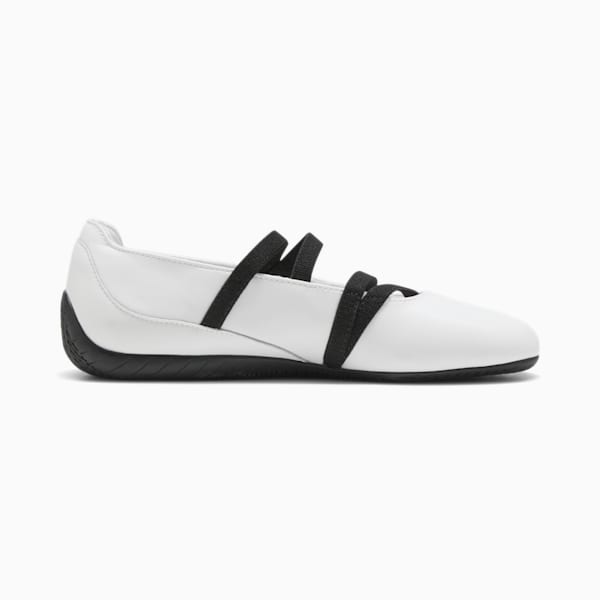 tenis para mujer Speedcat Ballet Leather, PUMA White-PUMA White-PUMA Black, extralarge