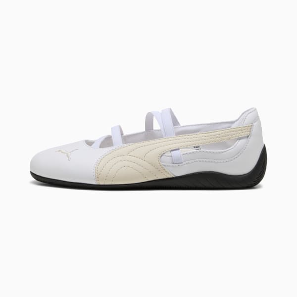 tenis para mujer Speedcat Ballet Leather, PUMA White-Alpine Snow, extralarge