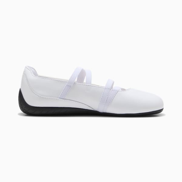 Speedcat Ballet Leather Women's Shoes, PUMA White-Alpine Snow, extralarge