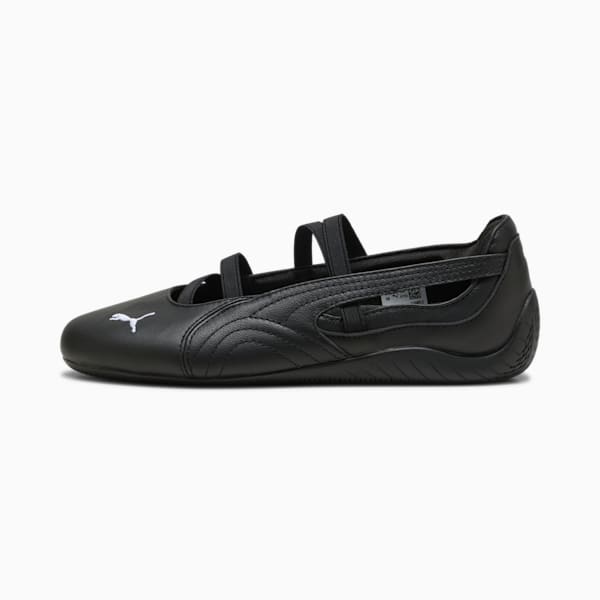 tenis para mujer Speedcat Ballet Leather, PUMA Black-PUMA White, extralarge