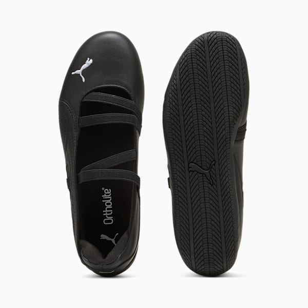 tenis para mujer Speedcat Ballet Leather, PUMA Black-PUMA White, extralarge