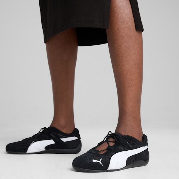 Speedcat Go Women's Sneakers, PUMA Black-PUMA White, extralarge