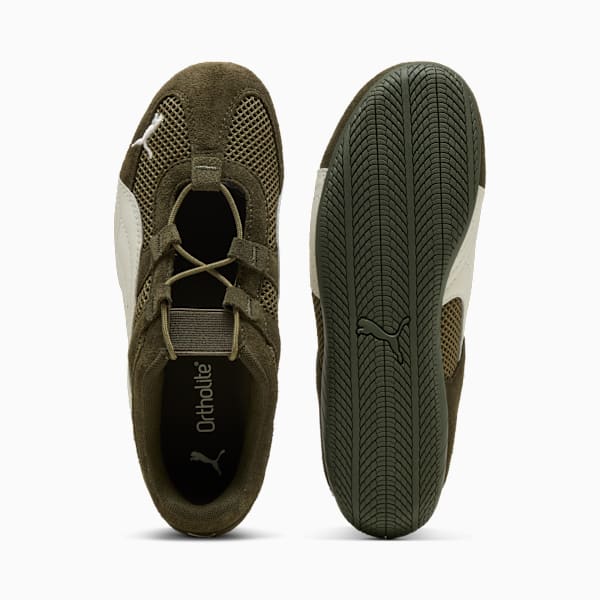 Speedcat Go Women's Sneakers, Dark Olive-Warm White, extralarge