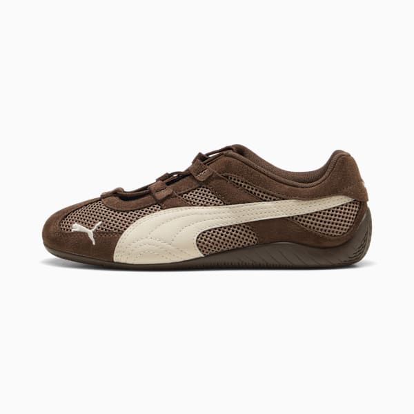 Tenis Speedcat Go para mujer, Chocolate-Alpine Snow, extralarge