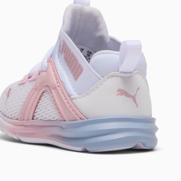 Enzo 2 Rose Toddlers' Sneakers, PUMA White-Rose Mauve, extralarge