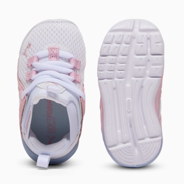 Enzo 2 Rose Toddlers' Sneakers, PUMA White-Rose Mauve, extralarge