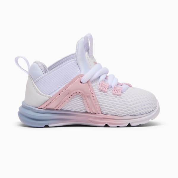 Enzo 2 Rose Toddlers' Sneakers, PUMA White-Rose Mauve, extralarge