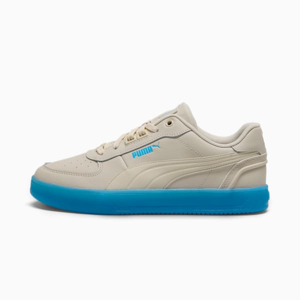 Tenis para hombre Lux Gum PUMA Caven 2.0, Alpine Snow-Alpine Snow-Team Light Blue, extralarge