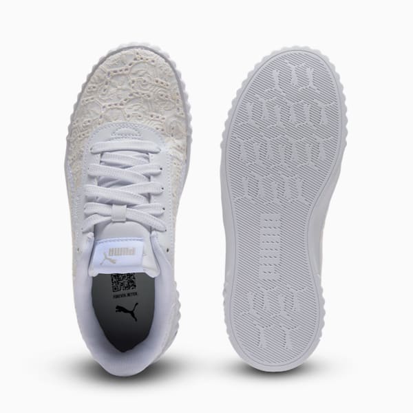 Tenis para mujer Carina 3.0 Lace, PUMA White-PUMA White, extralarge
