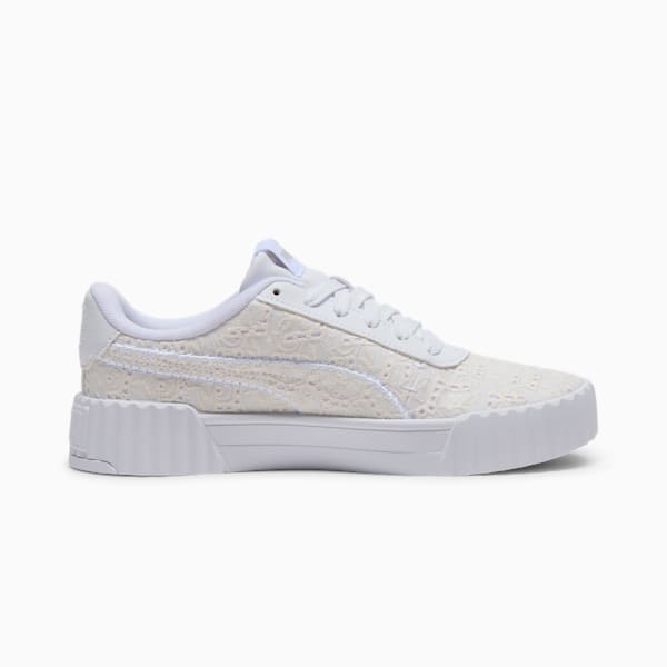 Tenis para mujer Carina 3.0 Lace, PUMA White-PUMA White, extralarge