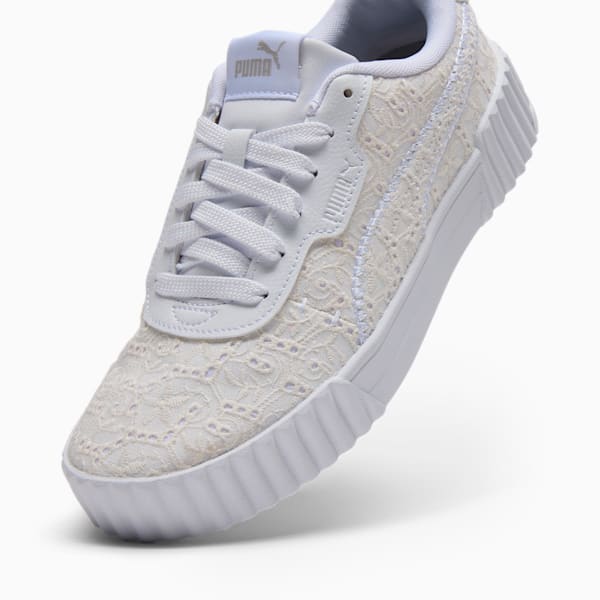 Tenis para mujer Carina 3.0 Lace, PUMA White-PUMA White, extralarge