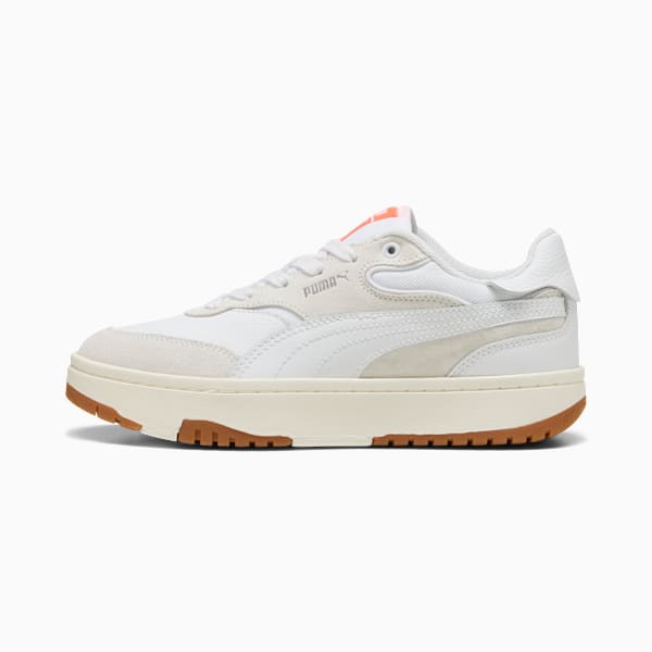 Cali Sylva Vintage Sneakers Women, PUMA White-Warm White, extralarge-GBR