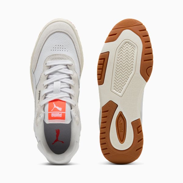 Cali Sylva Vintage Sneakers Women, PUMA White-Warm White, extralarge-GBR