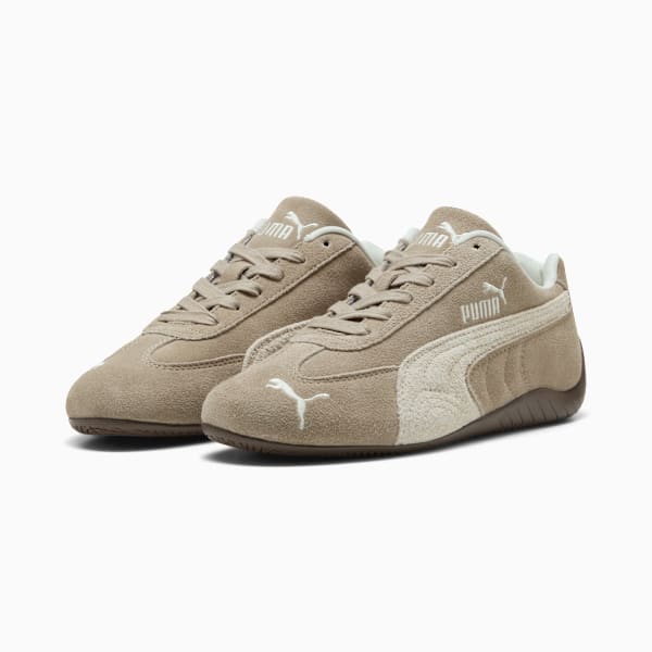 Sneakers surélevés Speedcat pour femmes, Ice Coffee-Alpine Snow, extralarge