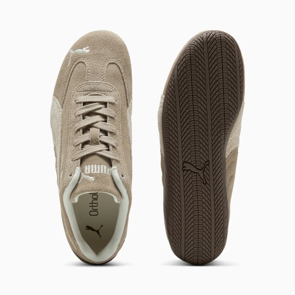 Sneakers surélevés Speedcat pour femmes, Ice Coffee-Alpine Snow, extralarge