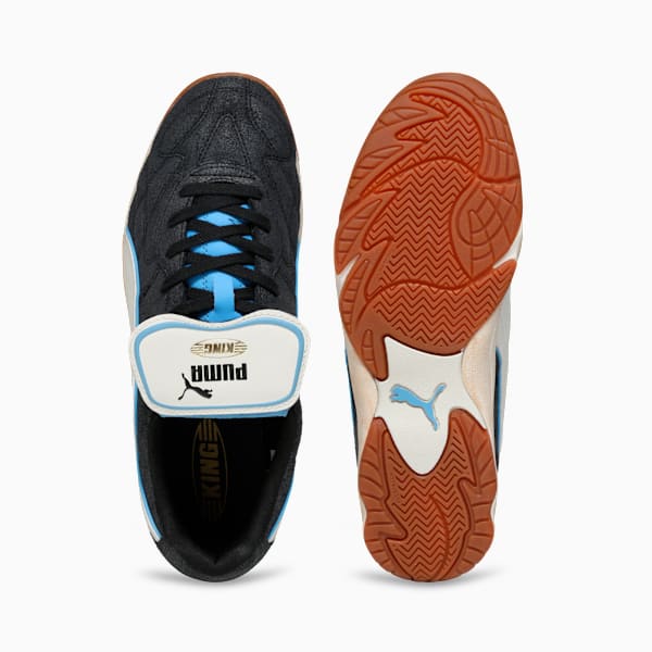 King Indoor Sneakers Unisex, PUMA Black-Warm White, extralarge-GBR