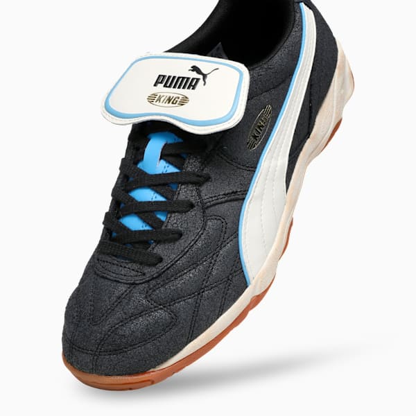 King Indoor Sneakers Unisex, PUMA Black-Warm White, extralarge-GBR