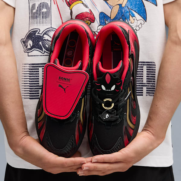 PUMA x SONIC THE HEDGEHOG - Sneakers Shadow inversé, PUMA Black-Gold, extralarge