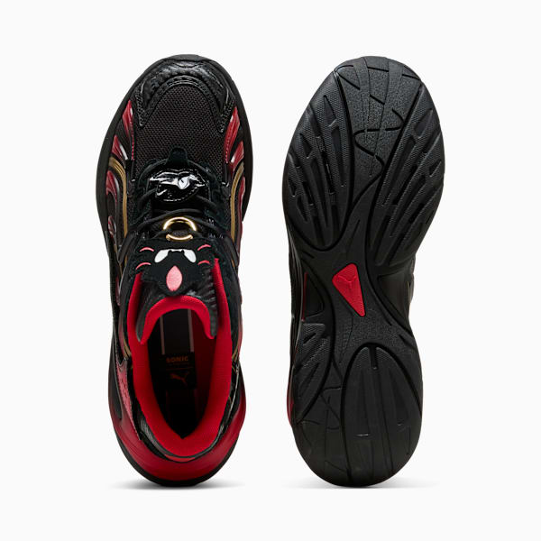 PUMA x SONIC THE HEDGEHOG - Sneakers Shadow inversé, PUMA Black-Gold, extralarge