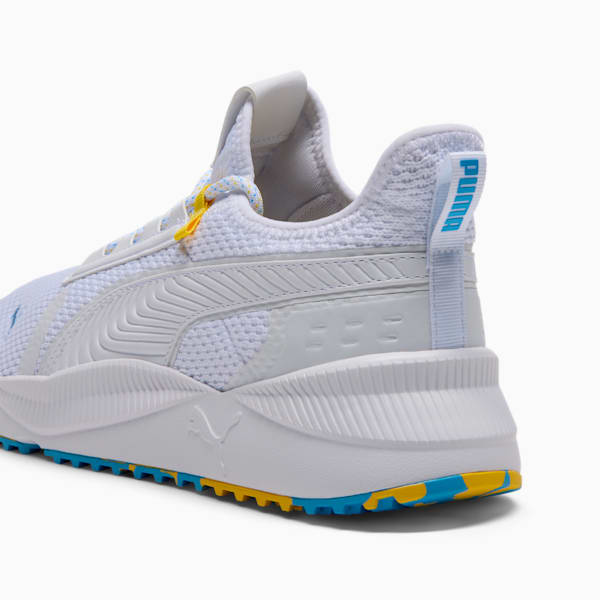 Tenis para hombre Pacer Future Street Abstract, PUMA White-PUMA White-Team Light Blue, extralarge