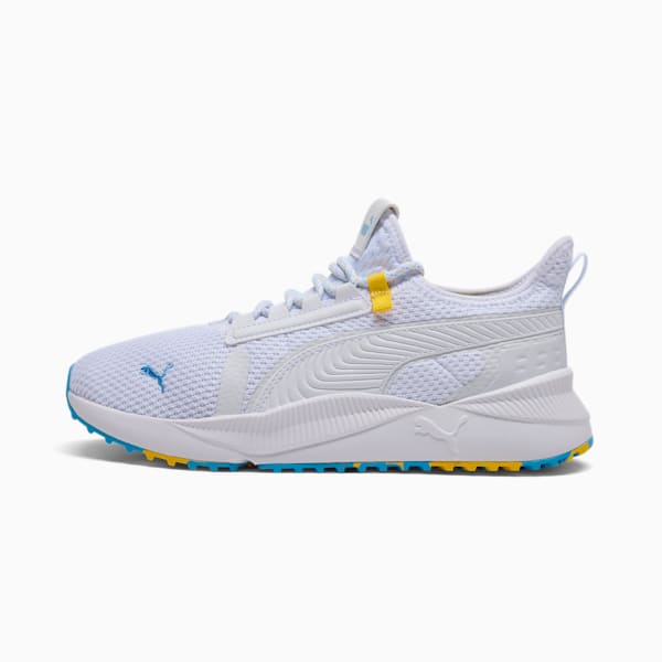 Tenis para hombre Pacer Future Street Abstract, PUMA White-PUMA White-Team Light Blue, extralarge