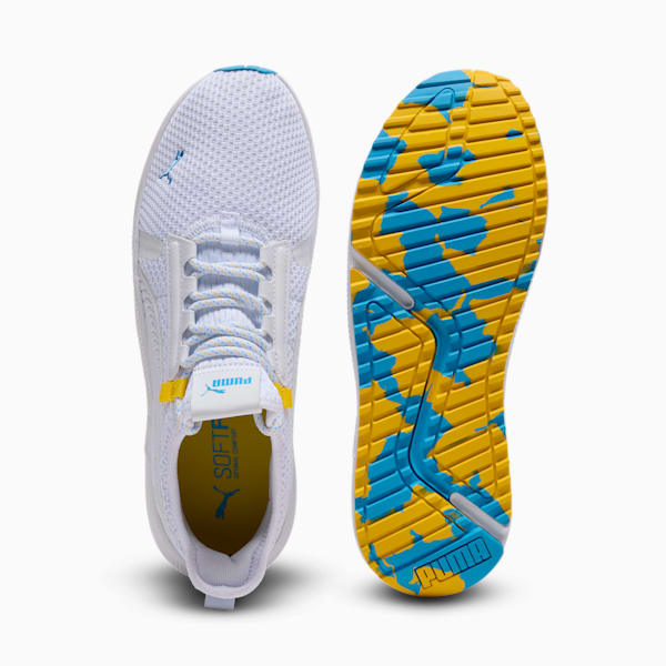 Tenis para hombre Pacer Future Street Abstract, PUMA White-PUMA White-Team Light Blue, extralarge
