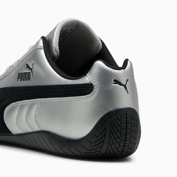Speedcat Metallic Sneakers Unisex, PUMA Silver-PUMA Black, extralarge-GBR