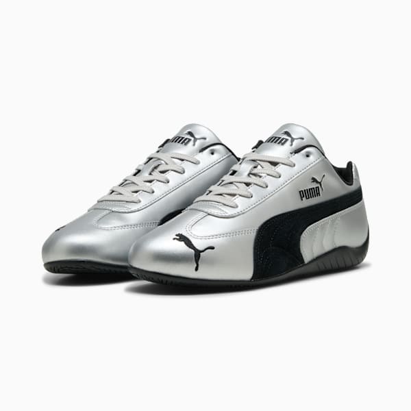 Speedcat Metallic Sneakers Unisex, PUMA Silver-PUMA Black, extralarge-GBR