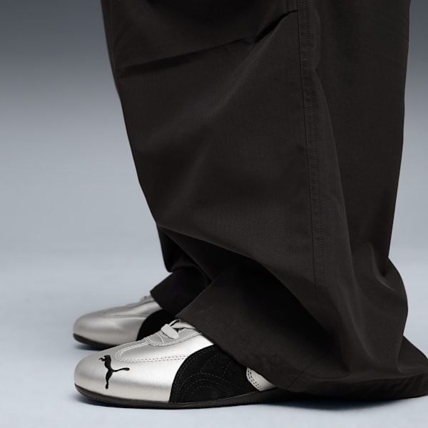 Speedcat Metallic Sneakers Unisex, PUMA Silver-PUMA Black, extralarge