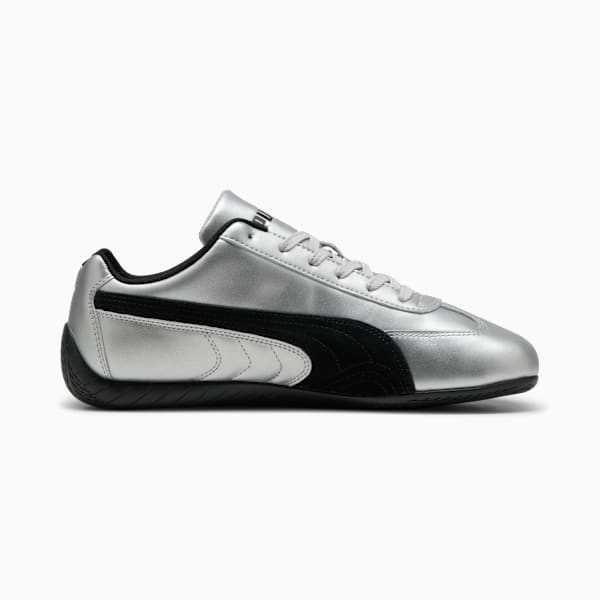 Speedcat Metallic Sneakers Unisex, PUMA Silver-PUMA Black, extralarge