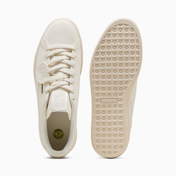 Charles F. Stead Suede Sneakers, PUMA White-PUMA White, extralarge