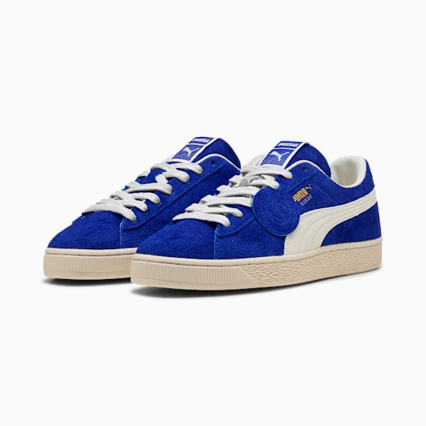 Charles F. Stead Suede Sneakers, Clyde Royal-PUMA White, extralarge
